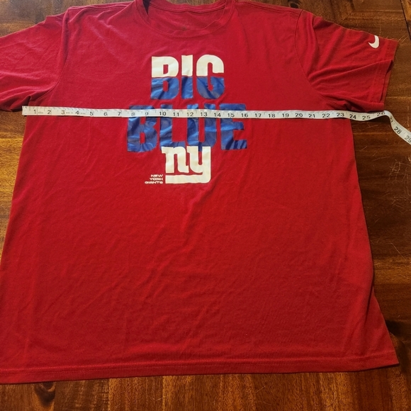 Nike Tee New York Giants Big Blue Dri Fit Men's Shirt Size XL - Picture 4 of 7